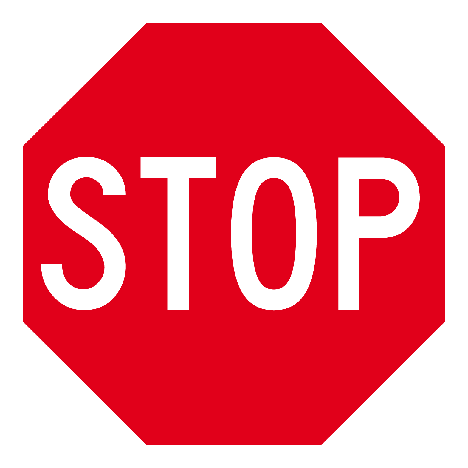 Glass Gobo STOP